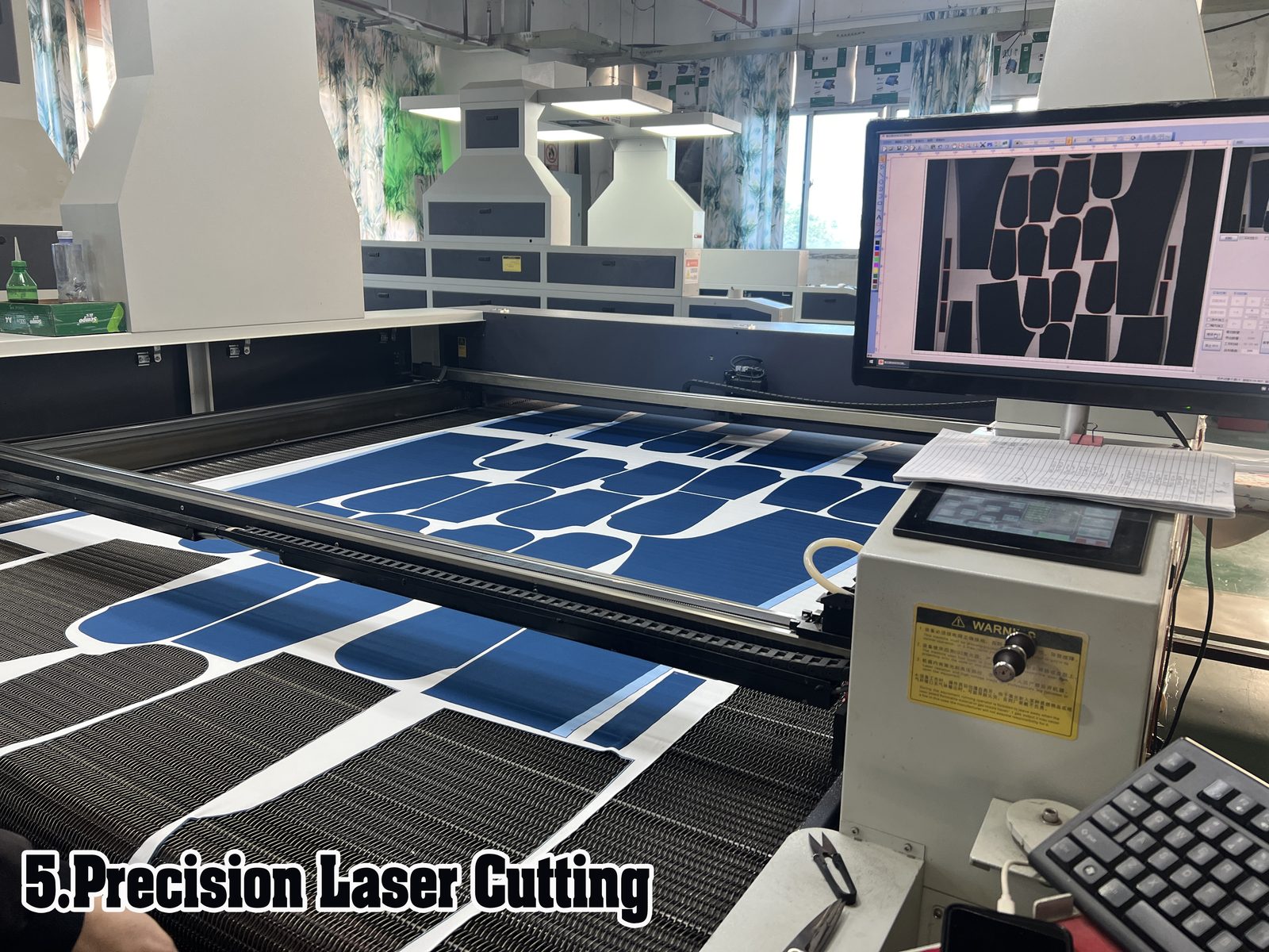 Step 5: Precision Laser Cutting at RUIJUN factory
