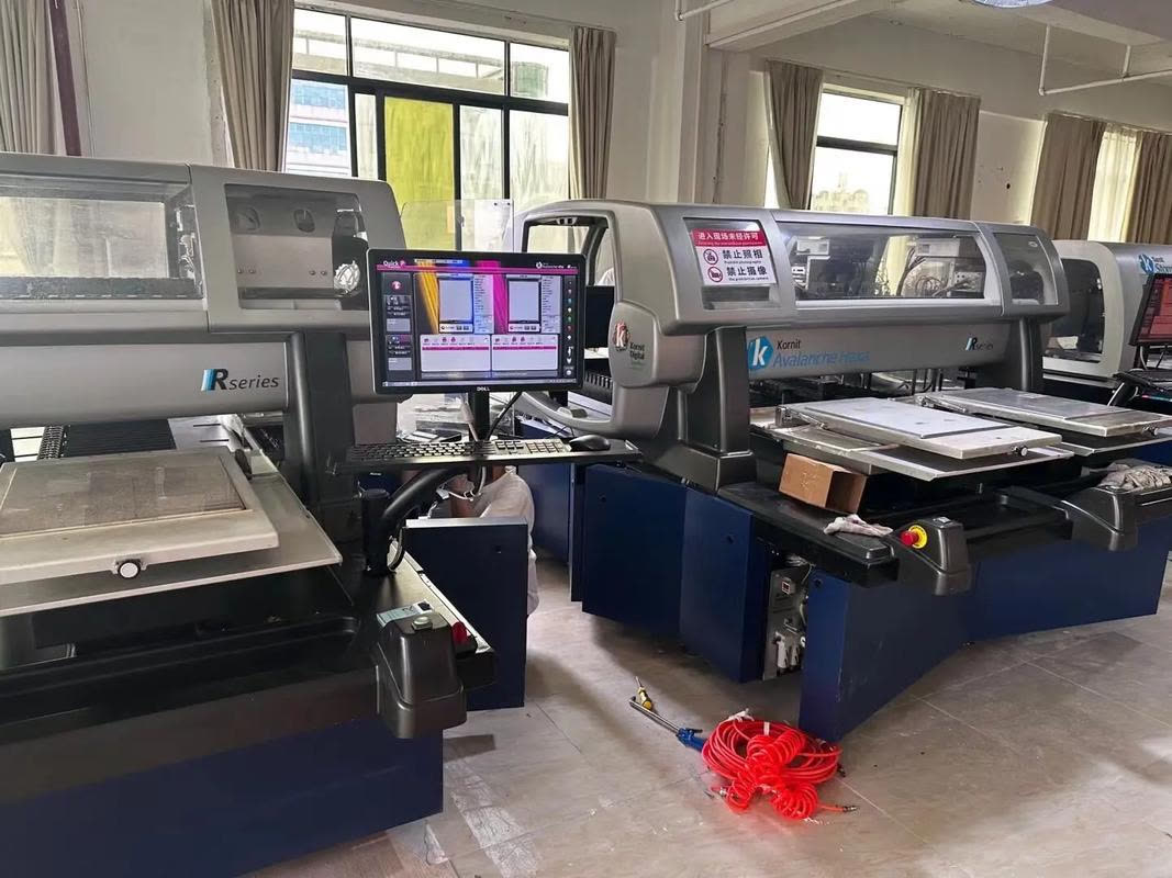 Direct-to-Garment Printing at RUIJUN factory